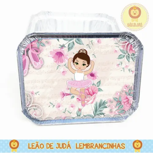Marmitinha 250g Tema Bailarina