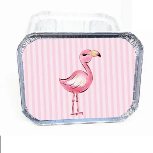 Marmitinha 250g Tema Flamingo