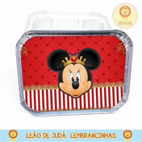Marmitinha 250g Tema Minnie Realeza