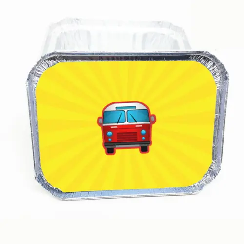 Marmitinha 250g Tema Ônibus