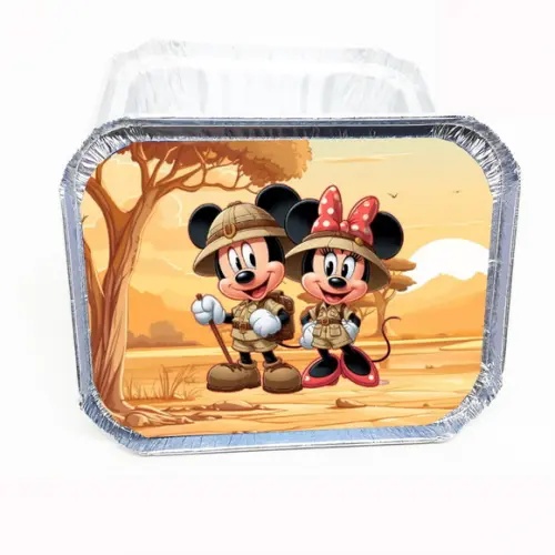 Marmitinha 500g Lembrancinhas Tema Mickey Safari