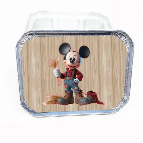 Marmitinha 500g Lembrancinhas Tema Mickey Fazendeiro