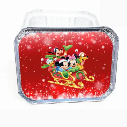 Marmitinha 500g Lembrancinhas Tema Natal Mickey