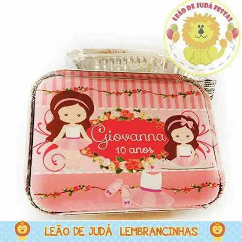 Marmitinha 500g Tema Bailarina