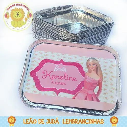 Marmitinha 500g Tema Barbie