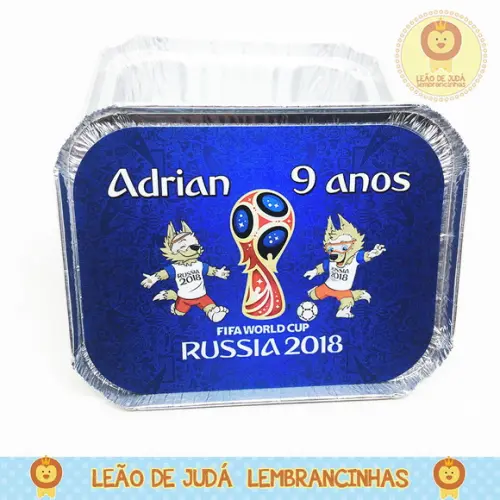 Marmitinha 500g Tema Futebol