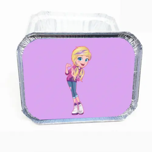 Marmitinha 500g Tema Polly Pocket
