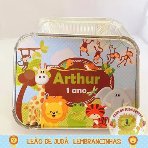 Marmitinha 500g Tema Safári