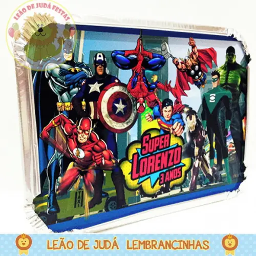 Marmitinha 500g Tema Vingadores
