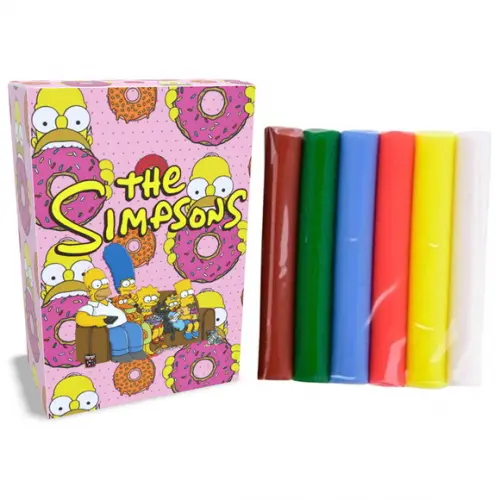 Massinha Personalizada na Caixinha Tema os Simpsons 10 Unid.