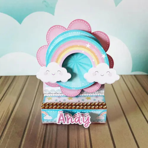Porta Bis Duplo Arco-íris