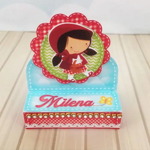 Porta Bis Duplo Chapeuzinho Vermelho