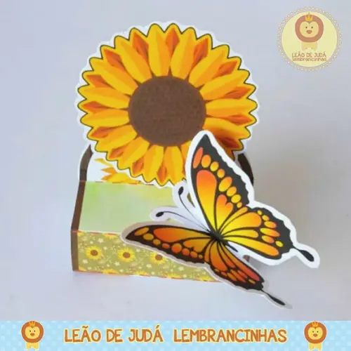 Porta Bis Duplo girassol