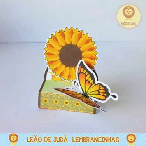Porta Bis Duplo girassol