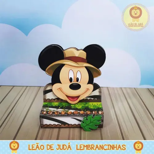 Porta Bis Duplo Mickey Safári