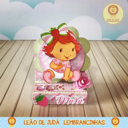 Porta Bis Duplo moranguinho