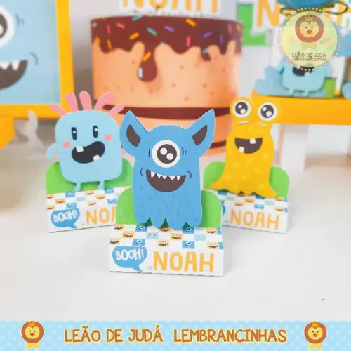 Porta Bis Duplo monstrinhos