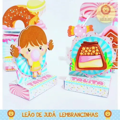 Porta Bis Duplo mundo doce