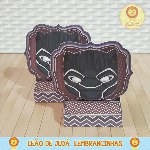 Porta Bis Duplo pantera negra
