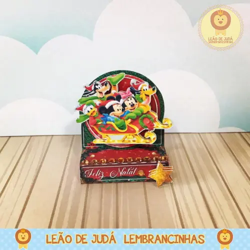 Porta Bis Duplo natal do mickey