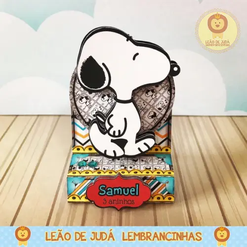 Porta Bis Duplo snoopy
