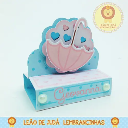 Porta Bis Duplo Tema Chuva De Amor