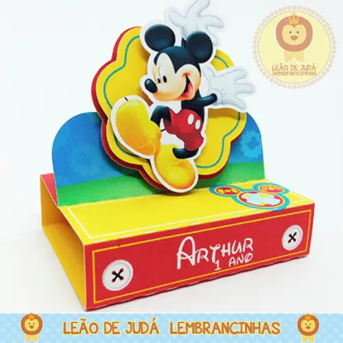 Porta Bis Duplo Tema Mickey
