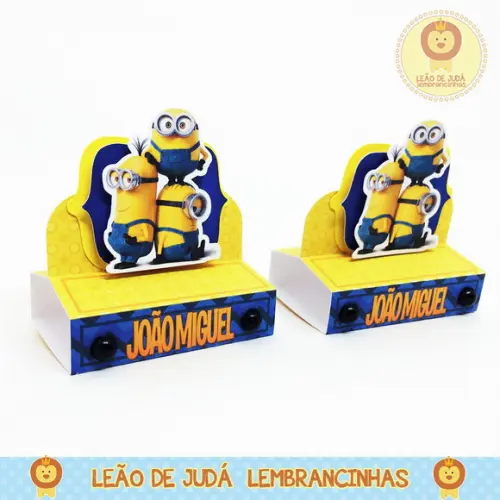 Porta Bis Duplo Tema Minions