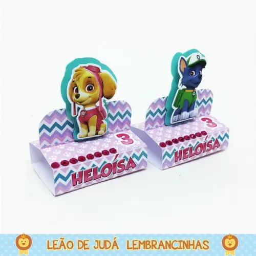 Porta Bis Duplo Tema Patrulha canina