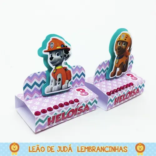 Porta Bis Duplo Tema Patrulha canina