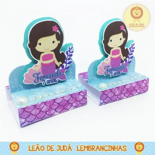 Porta Bis Duplo Tema Sereia