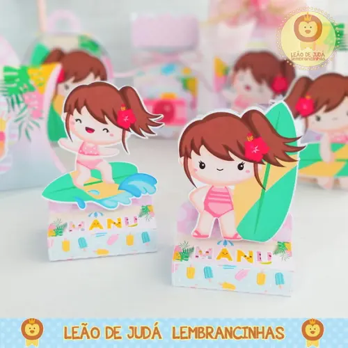 Porta Bis Duplo Tema praia
