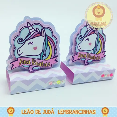 Porta Bis Duplo Tema Unicórnio modelo 2