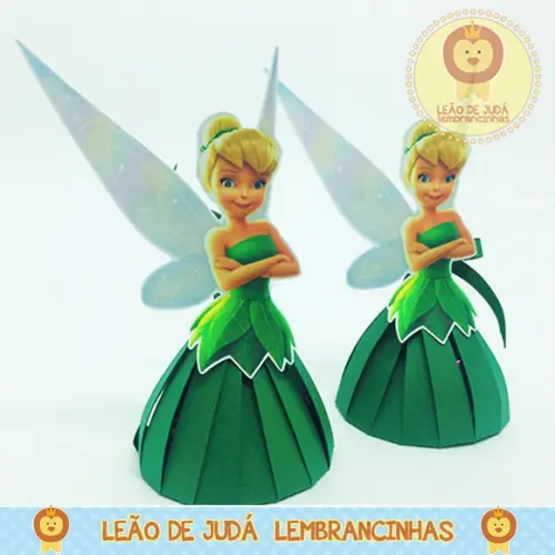 Porta Bombom Tema Tinker Bell