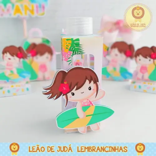 Porta Tubete para Festa Tema Praia