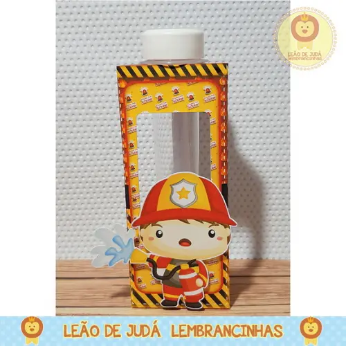Porta Tubete tema Bombeiro