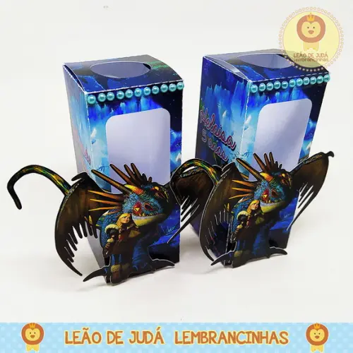 Porta Tubete tema como treinar seu dragão