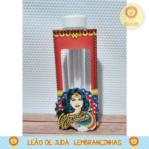 Porta Tubete tema Mulher Maravilha