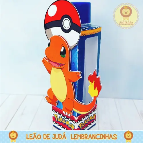 Porta Tubete Tema Pokemon