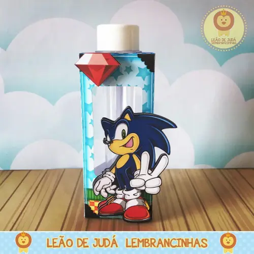 Porta Tubete tema Sonic