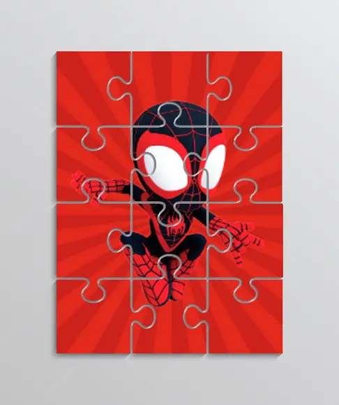 Quebra Cabeça Lembrancinhas Tema Homem Aranha