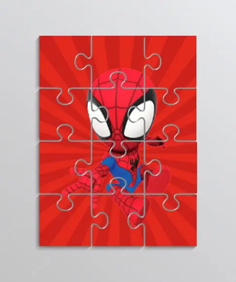 Quebra Cabeça Lembrancinhas Tema Homem Aranha