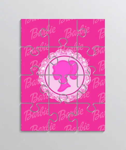 Quebra Cabeça Tema Barbie