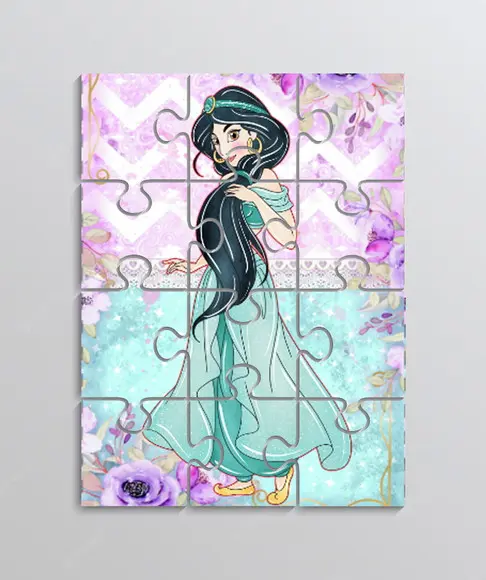 Quebra Cabeça Tema Jasmine