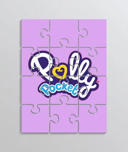 Quebra Cabeça Tema Polly Pocket