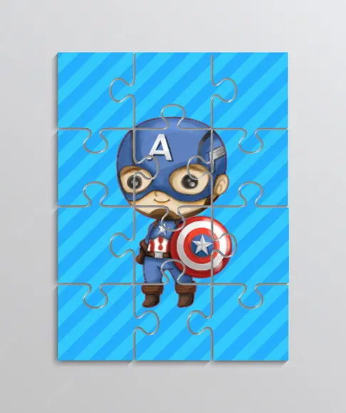 Quebra Cabeça Tema Vingadores