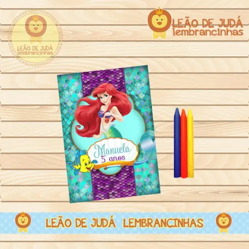 Revistinha para colorir SEREIA