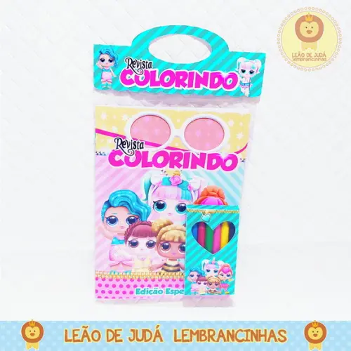 Revistinha para colorir Tema LOL