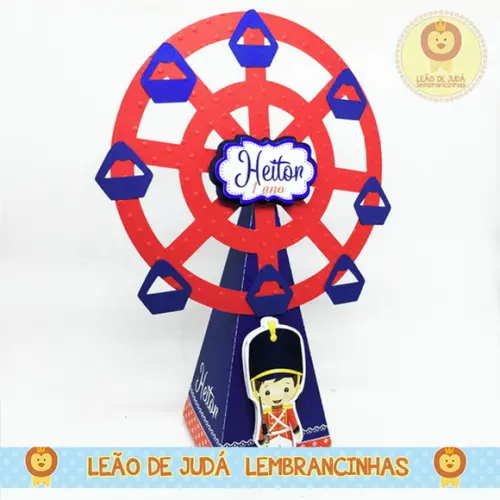 Roda Gigante Tema Soldadinho de Chumbo