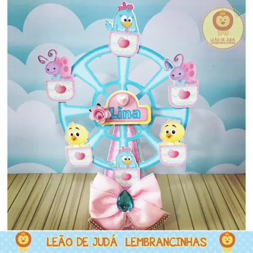 Roda Gigante tema Galinha Pintadinha